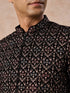 Manyavar Velvety Purple Splendour Kurta Patiala
