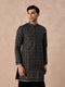 Manyavar Teal Elegance Velvet Kurta Patiala