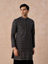 Manyavar Teal Elegance Velvet Kurta Patiala