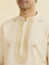 Manyavar Peach Elegance Kurta Pajama