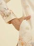 Manyavar Peach Elegance Kurta Pajama