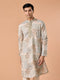 Manyavar Splendid Green Kurta Pajama