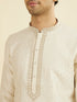 Manyavar Royal Beige Kurta Pajama