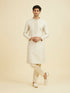 Manyavar Royal Beige Kurta Pajama