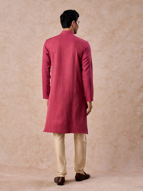 Manyavar Coral Festive Kurta Pajama