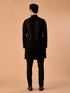 Manyavar Black Elegance Kurta Pant