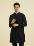 Manyavar Regal Blue Kurta Pant Set