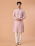 Manyavar Dusty Pink Elegance Kurta Pajama