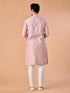 Manyavar Dusty Pink Elegance Kurta Pajama