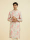 Manyavar Regal Cream Kurta Pajama