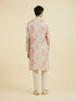 Manyavar Regal Cream Kurta Pajama