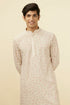 Manyavar Sublime Beige Kurta Set