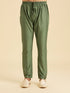 Manyavar Olive Green Regal Kurta Pajama