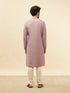Manyavar Lilac Purple Sequined Kurta Set
