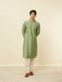 Manyavar Sage Green Sequined Kurta Set