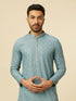 Manyavar Mustard Yellow Chikankari Kurta Set