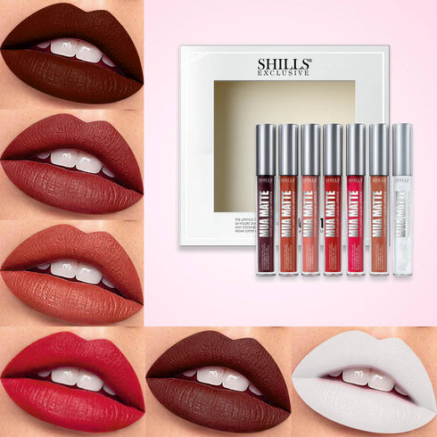 Shills Professional Mua Matte Super Light Liquid Lipstick Set