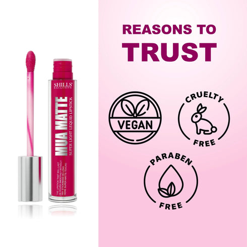 Shills Professional Mua Matte Super Light Liquid Lipstick Set