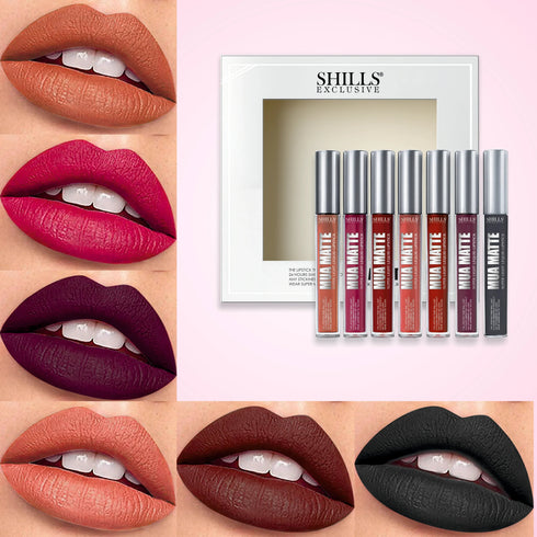 Shills Professional Mua Matte Super Light Liquid Lipstick Set