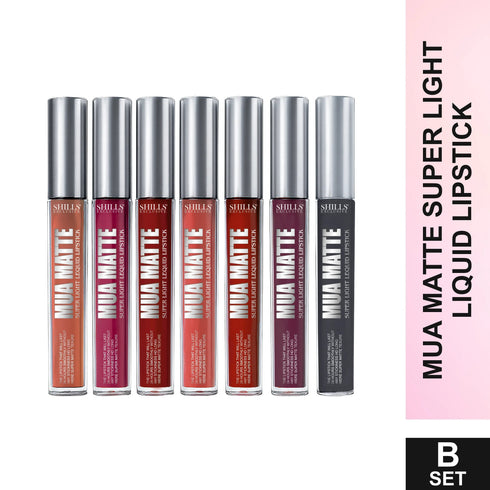 Shills Professional Mua Matte Super Light Liquid Lipstick Set