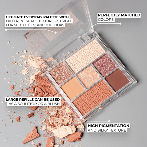 Lamel SELFLOVE Eyeshadow Palette