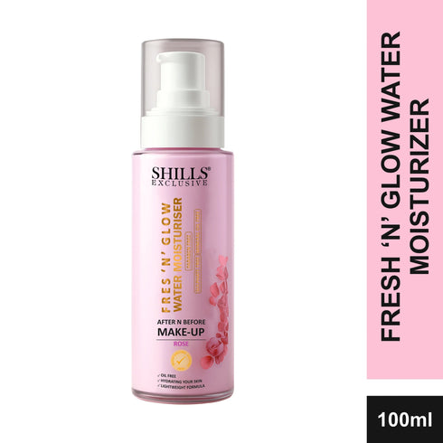 Shills Professional Fresh N Glow Water Moisturizing Rose