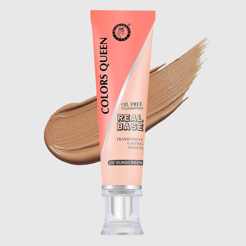 Colors Queen Real Base Oil Free Waterproof Foundation | 40 ML