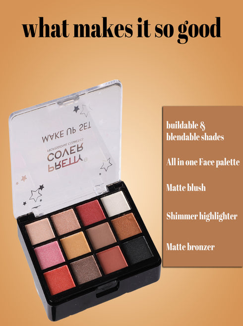 Pretty Cover Mini Make Up Set