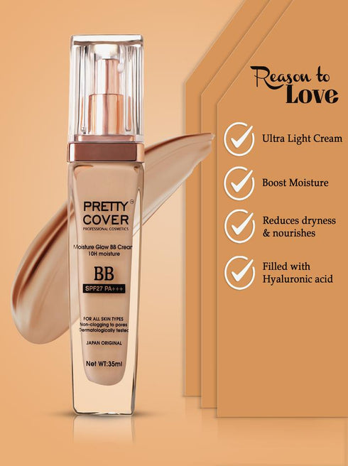 Pretty Cover Moisture Glow Bb Cream