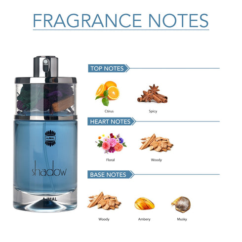 Ajmal Perfumes India SHADOWII HOMME Perfume for Men