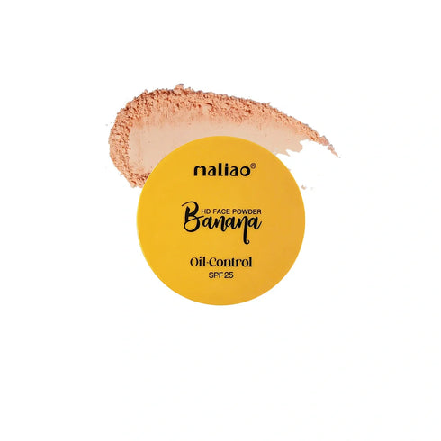 Maliao Banana HD 2 IN 1 Oil|Control Face Powder Compact