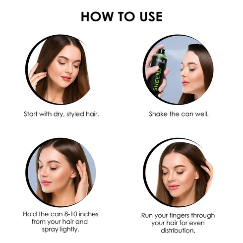 Shills Professional Sheen+ Super Shine Hair Spray