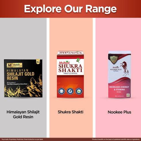 Multani Pharmaceuticals Limited Multani Shilajeet Gold Capsule For Youthful Living Stamina & Endurance