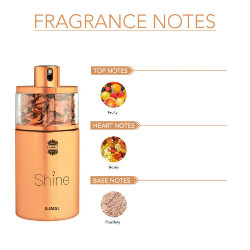 Ajmal Perfumes India SHINE Perfume for Women