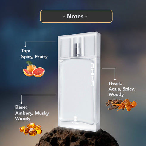 Ajmal Perfumes India Shiro Perfume for Men