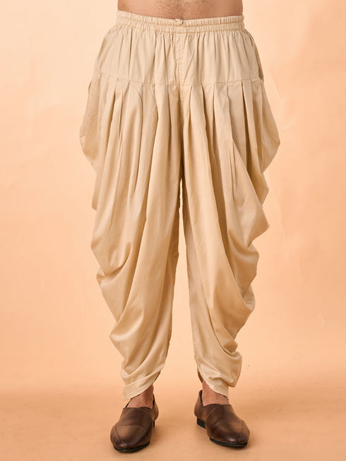 Manyavar Rustic Charm Beige Kurta Jacket Set