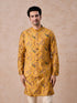 Manyavar Mustard Yellow Radiance Kurta Jacket Set