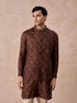 Manyavar Mehndi Green Festive Kurta Jacket Set