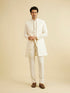 Manyavar Cream Regality Indo Western