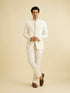 Manyavar Cream Regality Indo Western