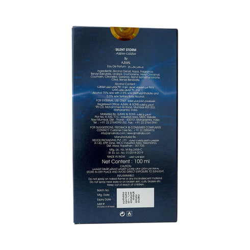 Ajmal Perfumes India SILENT STORM Perfume for Men