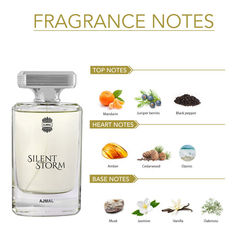 Ajmal Perfumes India SILENT STORM Perfume for Men