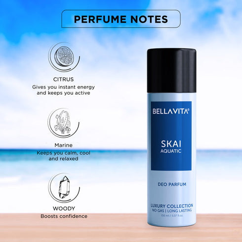 Bella Vita SKAI Aquatic Unisex Deodorant