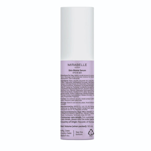 Mirabelle Korea Skin Biome Serum Acne & Cell Renewal