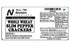 Neelam Foodland Whole Wheat Slim Pepper Crackers