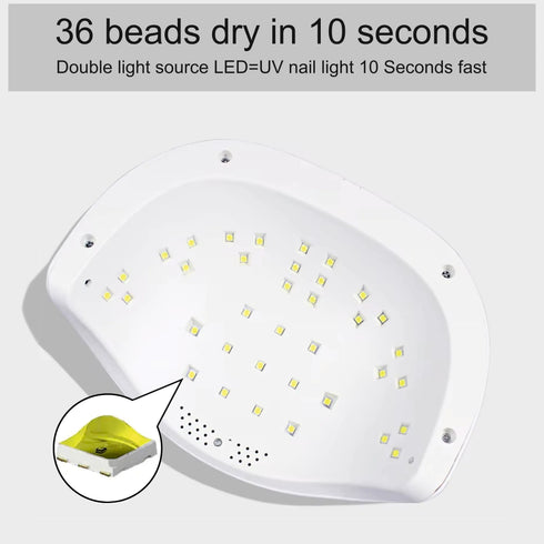 Shills Professional Turbo Pro UV/LED NAIL LAMP 72w
