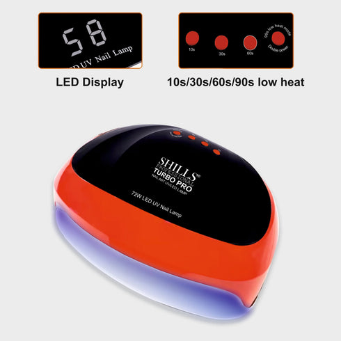 Shills Professional Turbo Pro UV/LED NAIL LAMP 72w