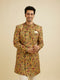 Manyavar Yellow Elegance Kurta Pajama