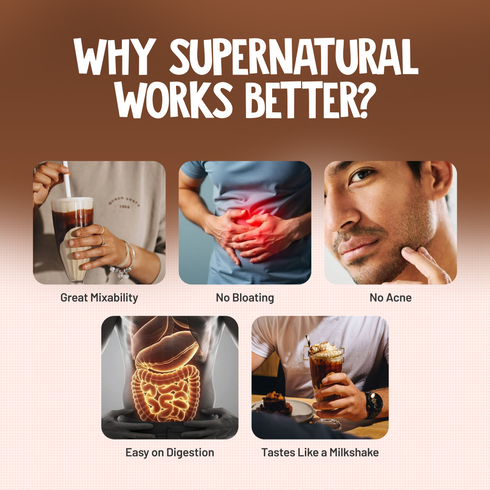 Alpino Trial Pack Supernatural Peanut Protein Powder Cold Coffee