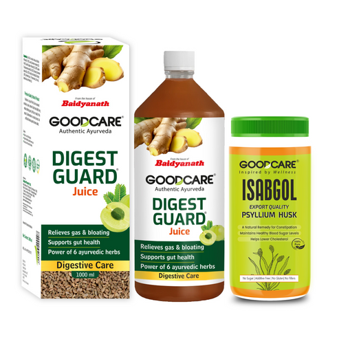 Goodcare Gut Health Combo Of Digest Guard Juice & Isabgo